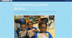 Desktop Screenshot of firstgradereadaloud.blogspot.com