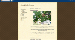 Desktop Screenshot of ozarkfolkcenter.blogspot.com