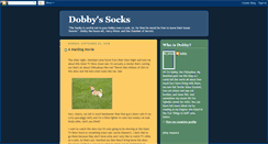 Desktop Screenshot of dobbys-socks.blogspot.com