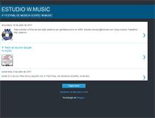 Tablet Screenshot of estudio-wmusic.blogspot.com