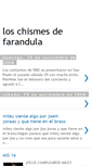 Mobile Screenshot of loschismesdefarandula.blogspot.com