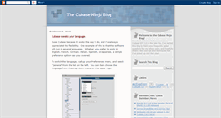 Desktop Screenshot of cubaseninja.blogspot.com