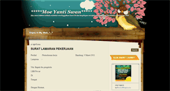 Desktop Screenshot of moeyanti.blogspot.com