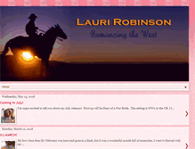 Tablet Screenshot of laurirobinson.blogspot.com