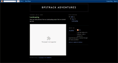 Desktop Screenshot of bpstrack.blogspot.com