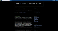 Desktop Screenshot of ladyoctaviachronicon.blogspot.com