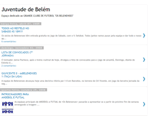 Tablet Screenshot of juventudebelem.blogspot.com