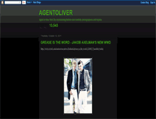 Tablet Screenshot of agentoliver.blogspot.com