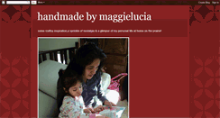 Desktop Screenshot of maggielucia.blogspot.com