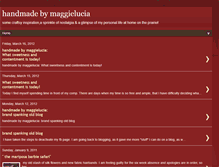 Tablet Screenshot of maggielucia.blogspot.com