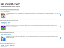Tablet Screenshot of derenergieberater.blogspot.com