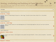 Tablet Screenshot of castelmerlino.blogspot.com