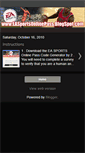 Mobile Screenshot of easportsonlinepass.blogspot.com