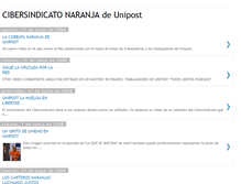 Tablet Screenshot of cibersindicatonaranja.blogspot.com