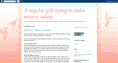 Desktop Screenshot of moneymakergal.blogspot.com