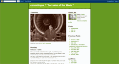 Desktop Screenshot of connielinguscorrosion.blogspot.com