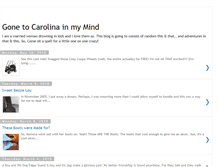 Tablet Screenshot of longgonetocarolinainmymind.blogspot.com
