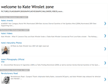 Tablet Screenshot of katewinsletzone.blogspot.com