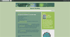 Desktop Screenshot of kelleyklutter.blogspot.com