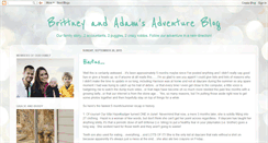 Desktop Screenshot of britandadamadventure.blogspot.com
