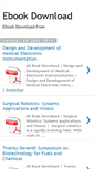 Mobile Screenshot of book-freedownload.blogspot.com