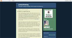 Desktop Screenshot of prettylittleblog.blogspot.com