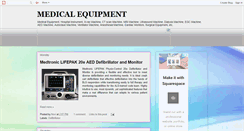 Desktop Screenshot of medical-equipment-info.blogspot.com