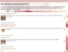 Tablet Screenshot of mujeresnavegantes.blogspot.com