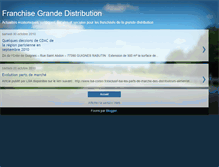 Tablet Screenshot of franchise-grande-distribution.blogspot.com