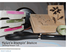 Tablet Screenshot of helensstampinstation.blogspot.com