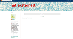 Desktop Screenshot of eksternest.blogspot.com