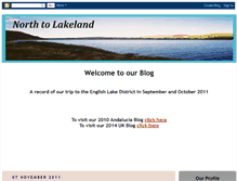 Tablet Screenshot of northtolakeland.blogspot.com