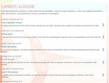 Tablet Screenshot of espiritualidade2010.blogspot.com