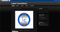 Desktop Screenshot of laborconsultoria.blogspot.com