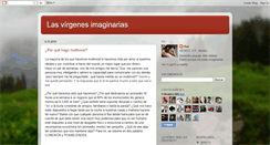Desktop Screenshot of lasvirgenesimaginarias.blogspot.com