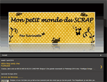 Tablet Screenshot of karinettescrap.blogspot.com