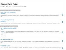 Tablet Screenshot of esec-peru.blogspot.com