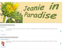 Tablet Screenshot of jeanieinparadise.blogspot.com