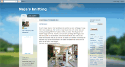Desktop Screenshot of najasknitting.blogspot.com