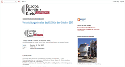 Desktop Screenshot of europaliteratur.blogspot.com