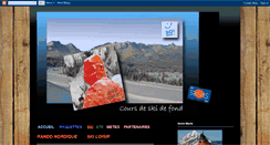 Desktop Screenshot of coursdeskidefond.blogspot.com
