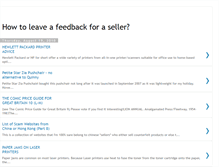Tablet Screenshot of feedbackbyseller.blogspot.com