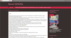 Desktop Screenshot of muratdenizel.blogspot.com