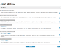 Tablet Screenshot of muratdenizel.blogspot.com