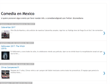 Tablet Screenshot of comediamx.blogspot.com