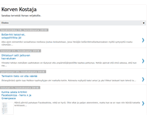Tablet Screenshot of kkostaja.blogspot.com