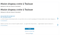 Tablet Screenshot of drapeau-crotte.blogspot.com