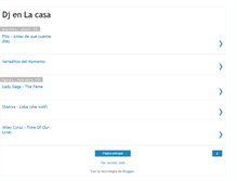 Tablet Screenshot of djenlacasa.blogspot.com