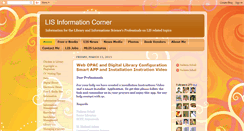 Desktop Screenshot of lisinfocorner.blogspot.com