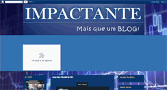 Desktop Screenshot of novoimpactante.blogspot.com